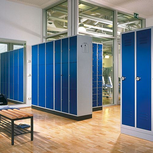 Steel lockers